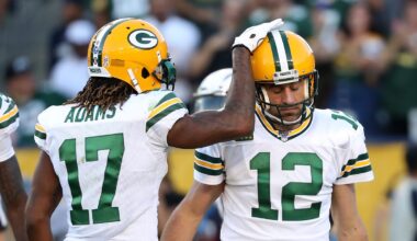 Davante Adams recalls missing signal from Aaron Rodgers during rookie season with Packers