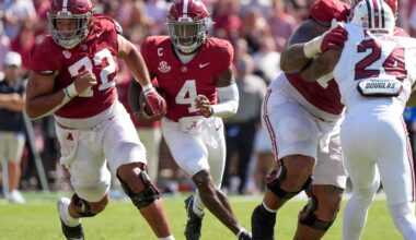 Alabama Crimson Tide offensive line