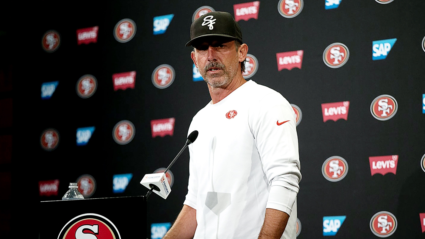 Kyle Shanahan defends 49ers' offseason strategy: 'We have a solid O-line'