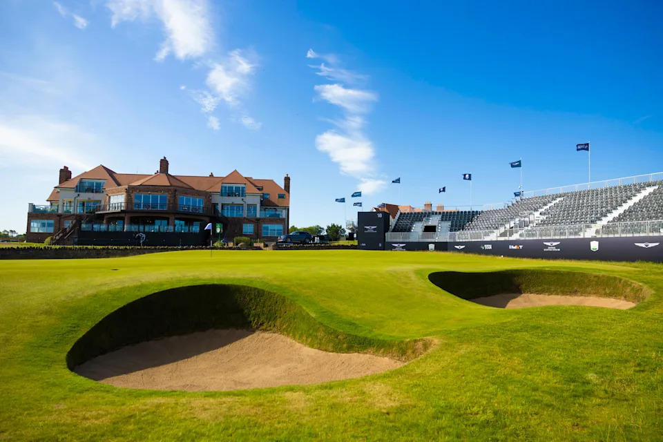 The 18th green at The Renaissance Club. (Ross Parker/SNS Group via Getty Images)