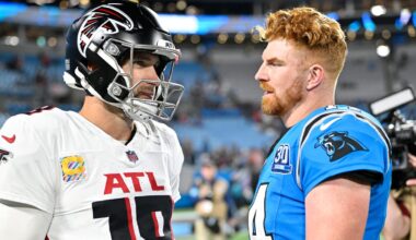 Kirk Cousins consoled by Panthers QB after benching