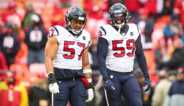 57 days until the Texans' 2025 season opener: Who has worn No.57?