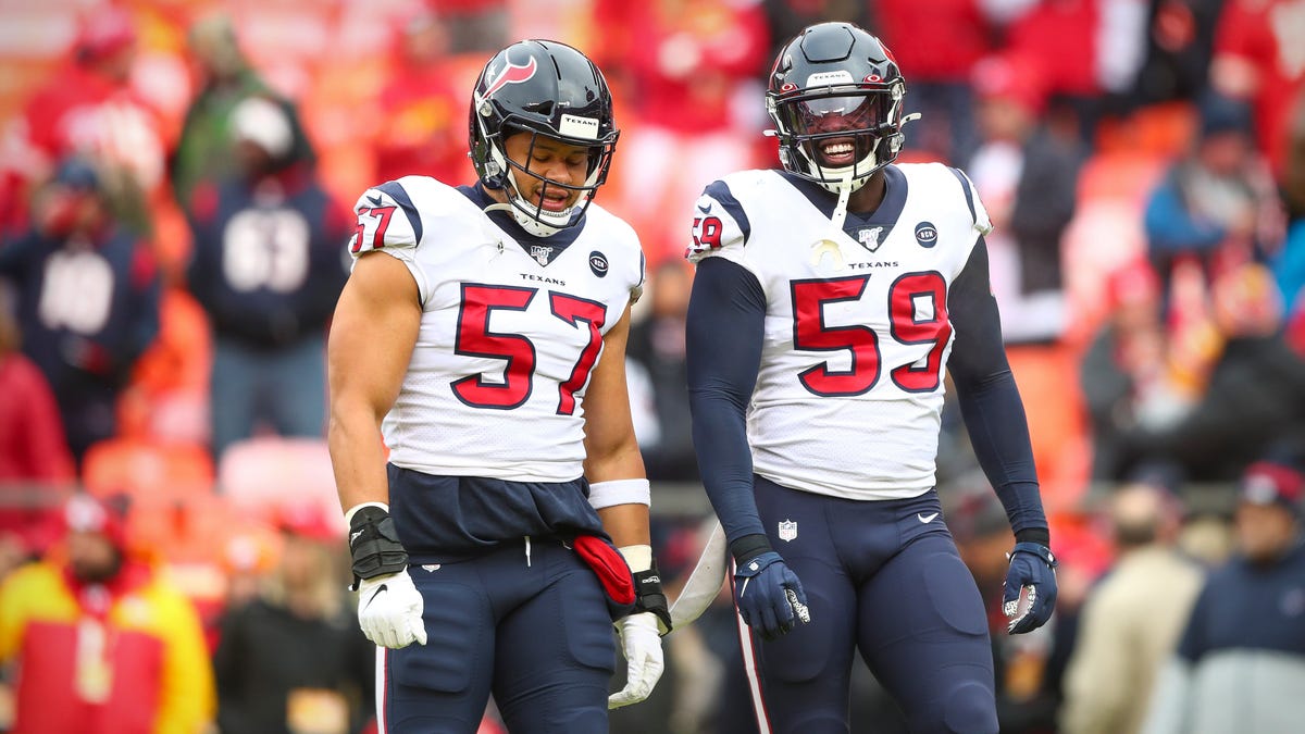 57 days until the Texans' 2025 season opener: Who has worn No.57?