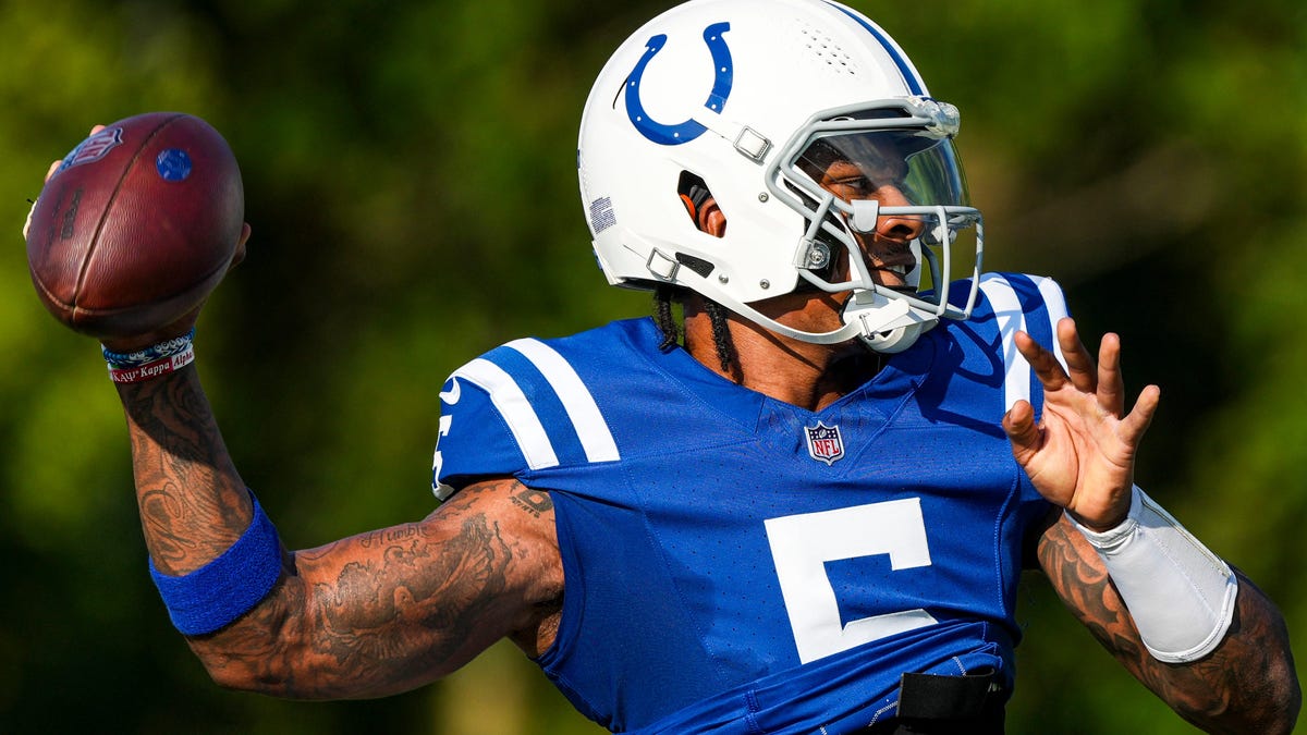 Question for Colts' Daniel Jones, Anthony Richardson in training camp