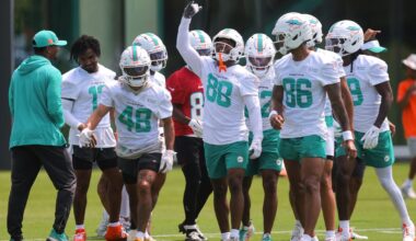 Dolphins rookies report to training camp Tuesday
