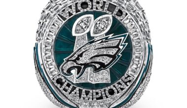 Philadelphia Eagles Super Bowl rings: Details, close up look