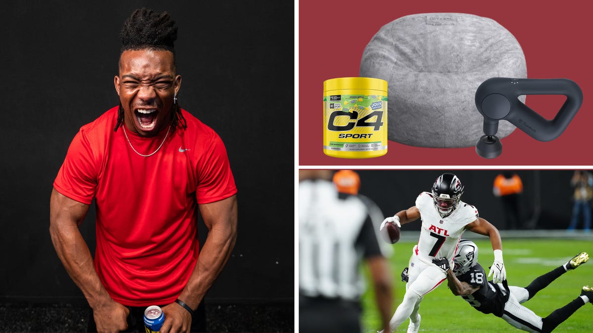 Here's how Falcons' RB Bijan Robinson gets ready