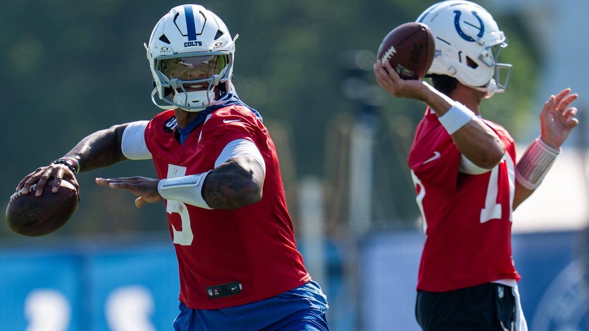 QBs Anthony Richardson, Daniel Jones uneven to start
