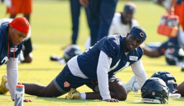 4 Standouts from Day 8 of Chicago Bears training camp