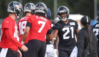 Highlights, notes, and news from Day 4 of Texans training camp