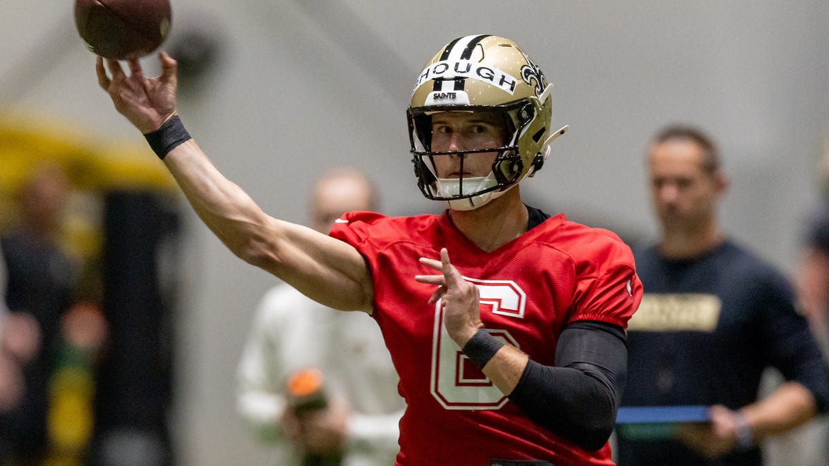 Tyler Shough on growing relationship with Saints legend Drew Brees