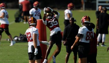 Highlights from Day 4 of Commanders training camp