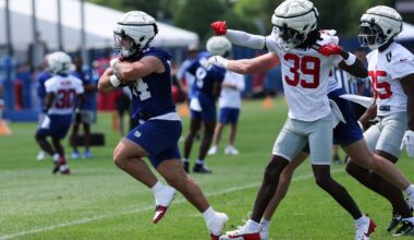 NY Giants coach Brian Daboll praises Cam Skattebo's 'vision' on runs