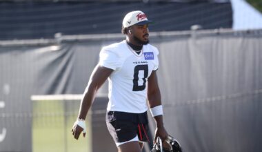 Everything Texans LB Azeez Al-Shaair said after Day 2 of training camp