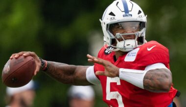 Colts QB Anthony Richardson is finding his groove after early camp struggles
