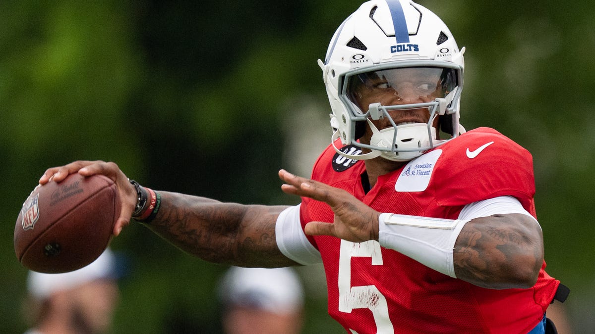 Colts QB Anthony Richardson is finding his groove after early camp struggles