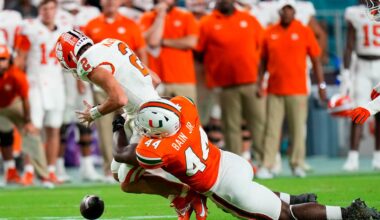 Miami Hurricanes DE Rueben Bain Jr.