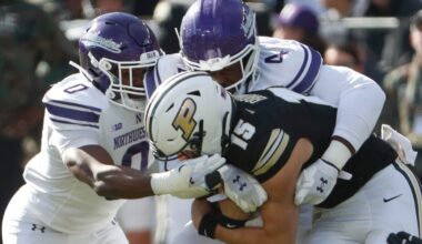 Northwestern Wildcats DE Anto Saka