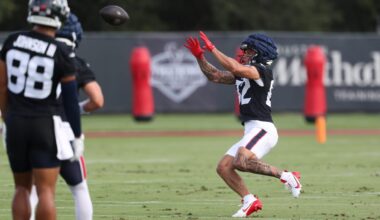 Texans rookie WR Jaylin Noel turning heads at training camp