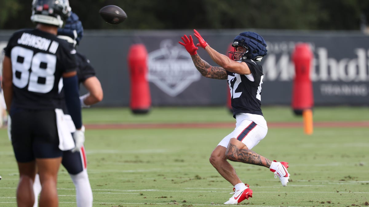 Texans rookie WR Jaylin Noel turning heads at training camp