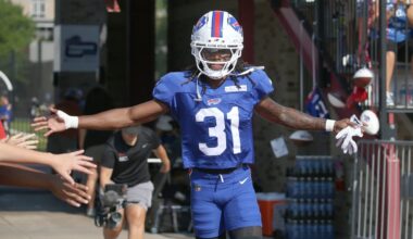 Bills rookie Maxwell Hairston leaves training camp with injury