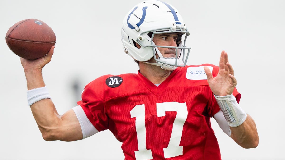 Daniel Jones excited for Colts chance after Giants' benching, release