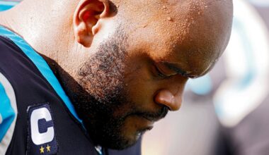 Emotional Taylor Moton talks about his future