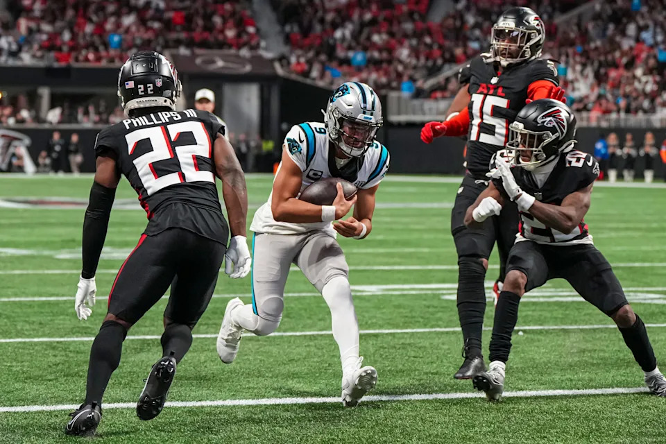Bryce Young showed improvement in his second season after a disastrous rookie campaign. The Panthers figure to continue to improve. However, Young isn't worth choosing as a fantasy quarterback. Wouldn't pick him as a backup, either. He has a lot of room to go before being a fantasy flash. Decision: Pass