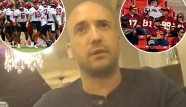 Commanders suspend VP after calling team's players 'homophobic' in video