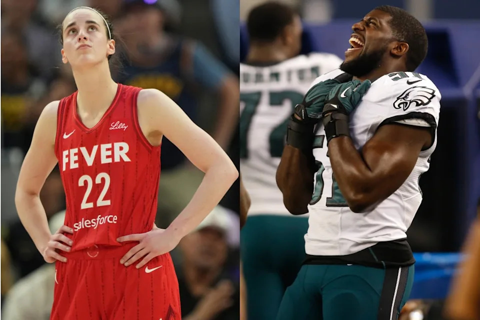 Former NFL player Emmanuel Acho is concerned about Caitlin Clark's recent injury issues.Darren Yamashita / Tim Heitman-Imagn Images