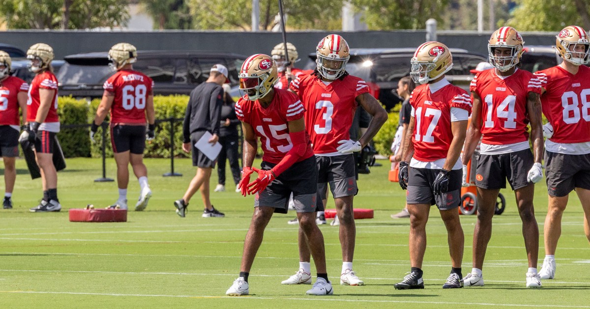 How Jacob Cowing's injury impacts 49ers WRs as practices begin
