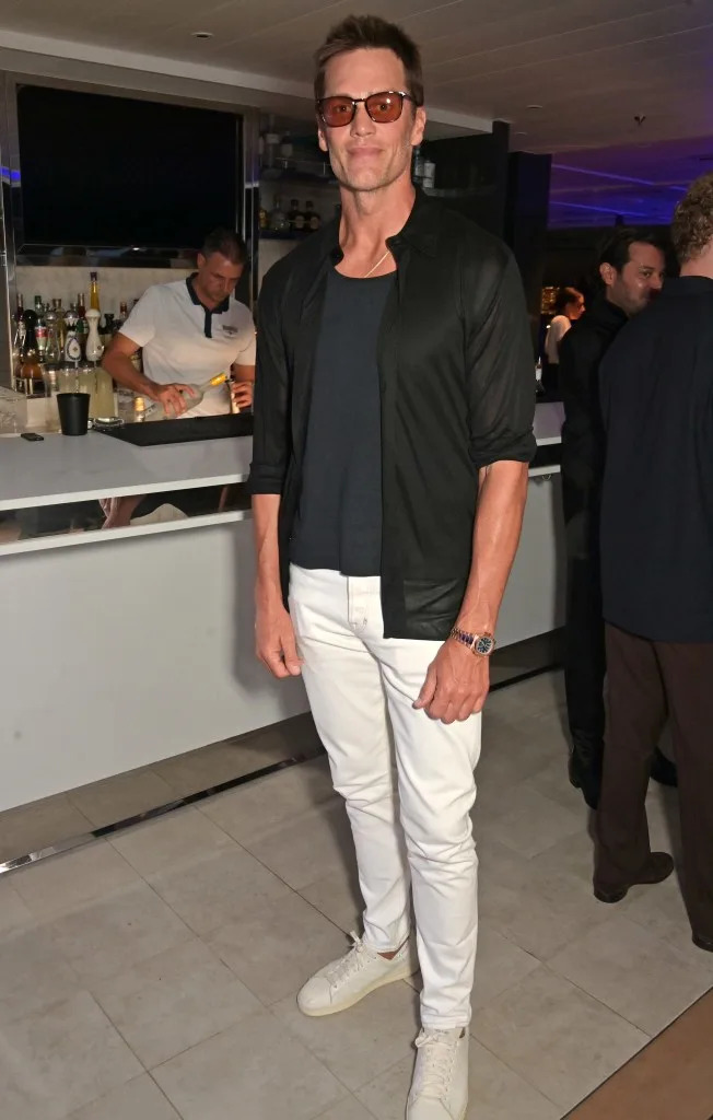 Brady’s time in Ibiza was also balanced with family as he was spotted hanging out with his daughter, Vivian. Dave Benett/Getty Images for Luminara, Ritz Carlton Yacht Collection