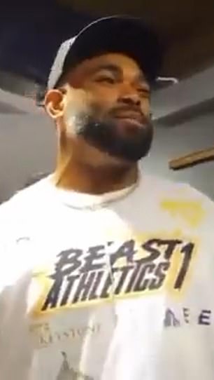 Brandon Graham was the first to poke fun at Samuel during the livestream