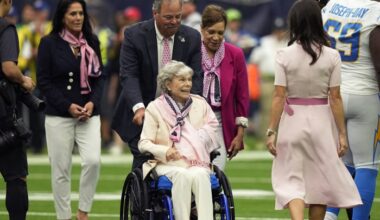 ‘I’m thrilled:’ Janice McNair to be inducted into Houston Texans’ Ring of Honor