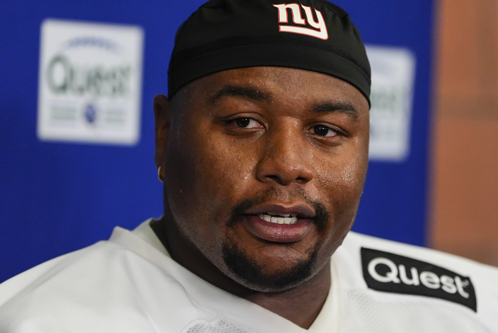 Dexter Lawrence stresses urgency as Malik Nabers joins Giants on field