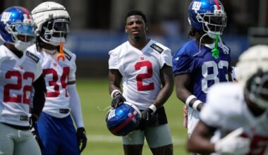 Former first-rounder Deonte Banks competing for one of Giants’ starting cornerback jobs – Trentonian