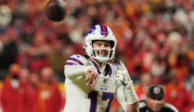 Josh Allen 'didn't react too great' to NFL's birthday surprise