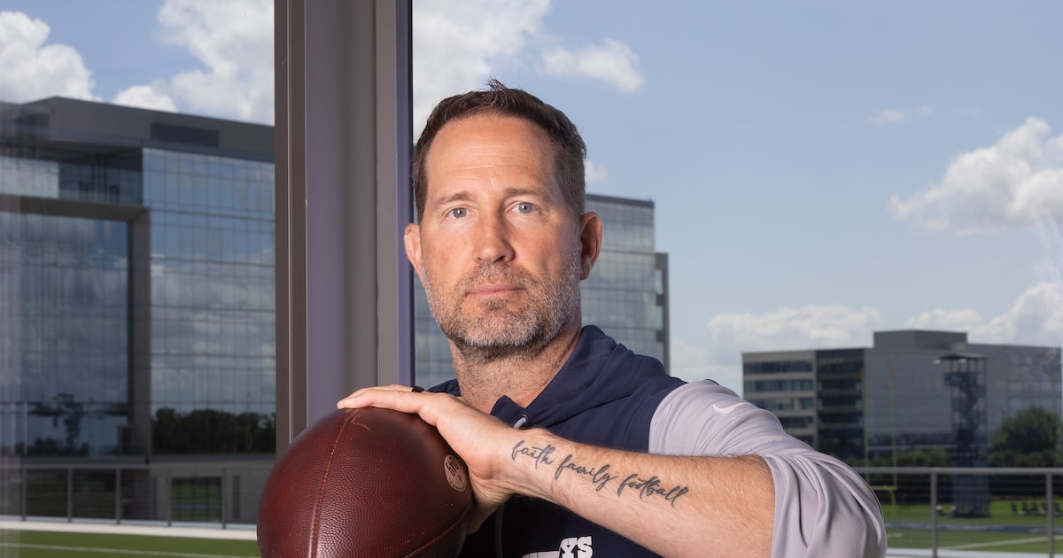 Want to know more about Cowboys coach Brian Schottenheimer? Start with his five tattoos