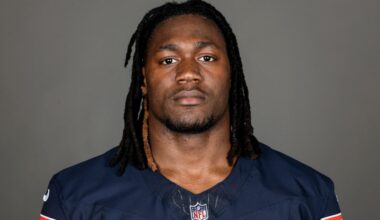 Chicago Bears waive their only player from Alabama