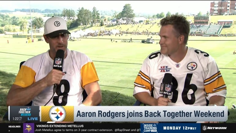 Aaron Rodgers Terry Bradshaw