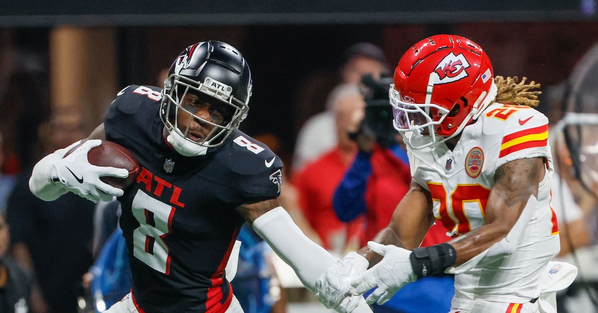 Atlanta Falcons tight end Kyle Pitts appears healthy for training camp