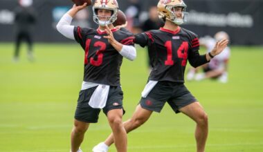 Brock Purdy misses practice for personal reasons