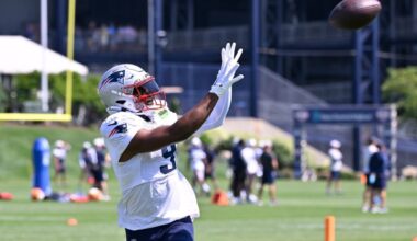 Is Kayshon Boutte climbing the Patriots’ wide receiver depth chart? – NBC Boston