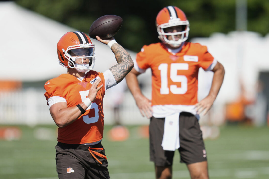 Four to vie for QB job, as Browns open camp with rookie RB Judkins’ status undetermined | News, Sports, Jobs