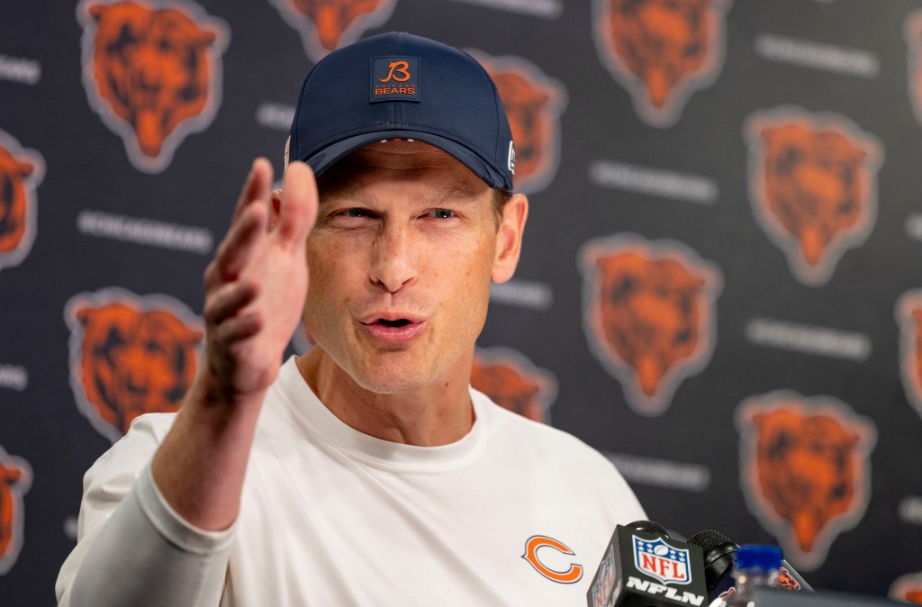 Ben Johnson setting urgent tone as Chicago Bears camp opens