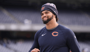 Caleb Williams tattoos Bears logo on Lyrical Lemonade's Cole Bennett