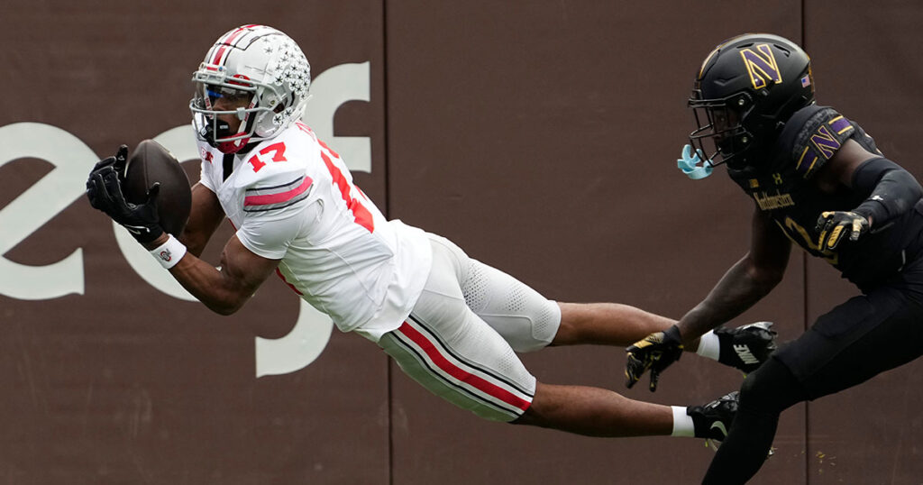 Carnell Tate-Ohio State-Ohio State football-Buckeyes