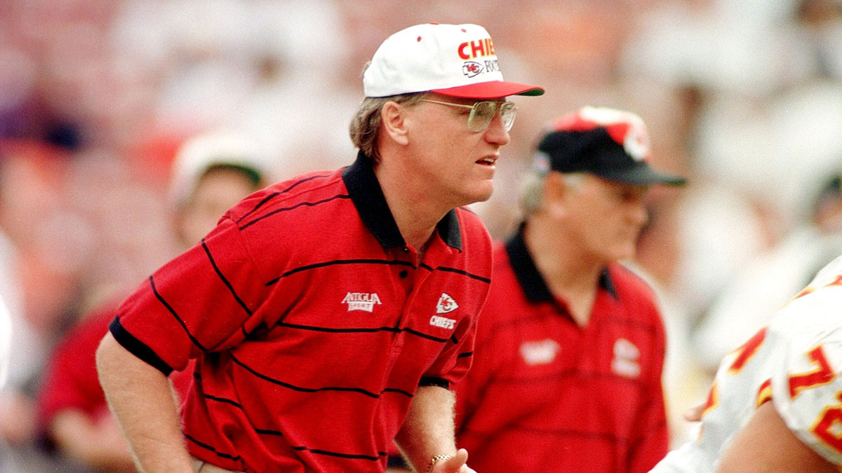 In 10 seasons under head coach Marty Schottenheimer, the Kansas City Chiefs finished first or second in the AFC West division nine times. Schottenhiemer Fbn Ca