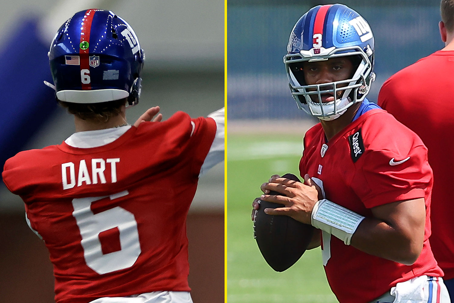 'Waiting in the wings' - Giants $21m veteran could be bust of the season with rookie QB impressing with ‘absolute cannon’