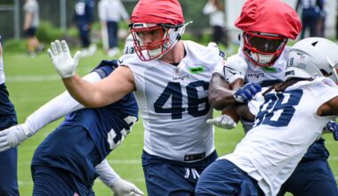 Patriots place rookie fullback on injured reserve, sign linebacker